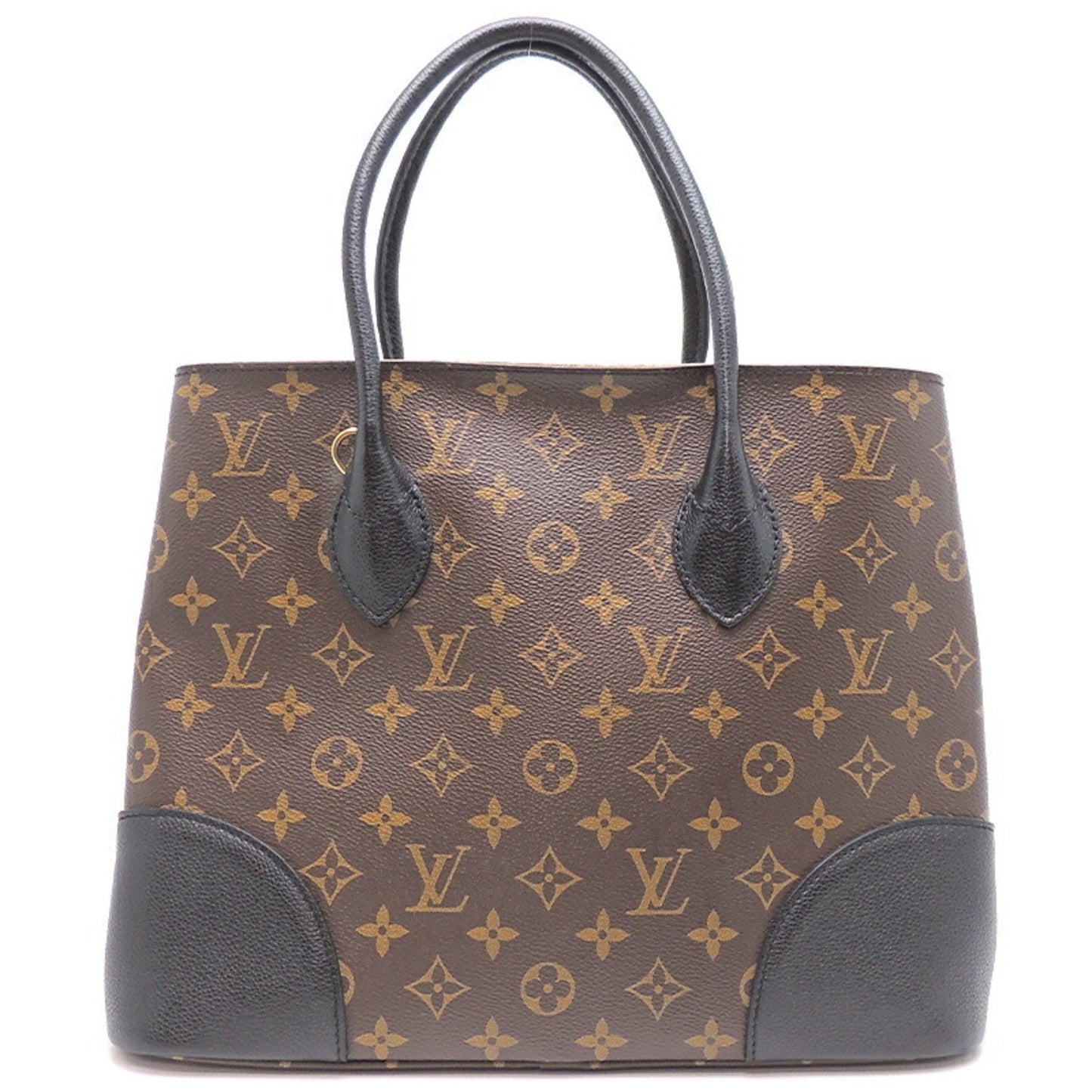 LOUIS VUITTON Flandrin Ladies Handbag M41595 Monogram Macassar Brown