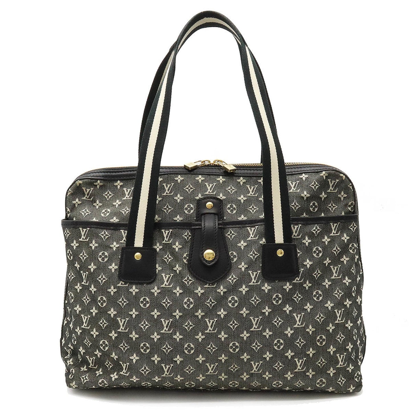 LOUIS VUITTON Monogram Kava Marie Kate Tote Bag Shoulder Noir Black M92495