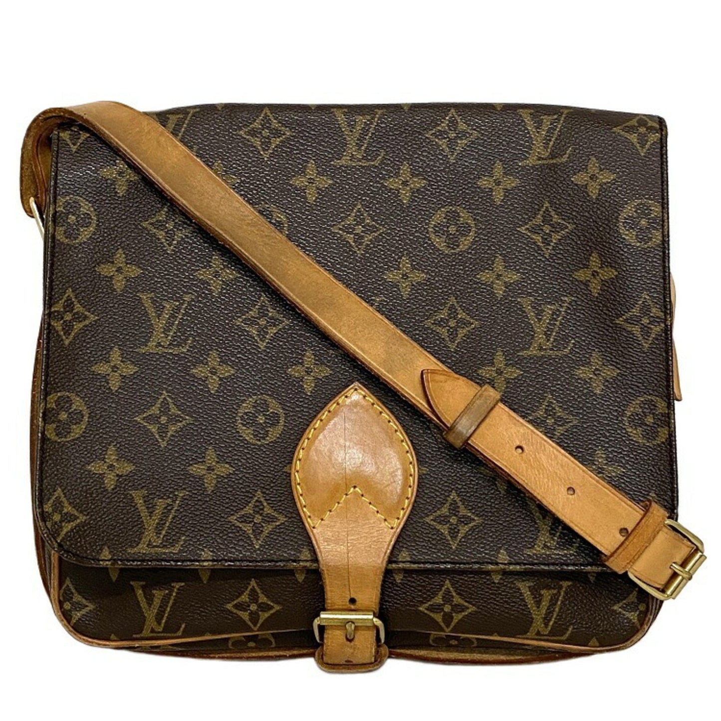 Louis Vuitton Shoulder Bag Cartesier GM Brown Monogram M51252 SL1905 LOUIS VUITTON Flap Women's Nume
