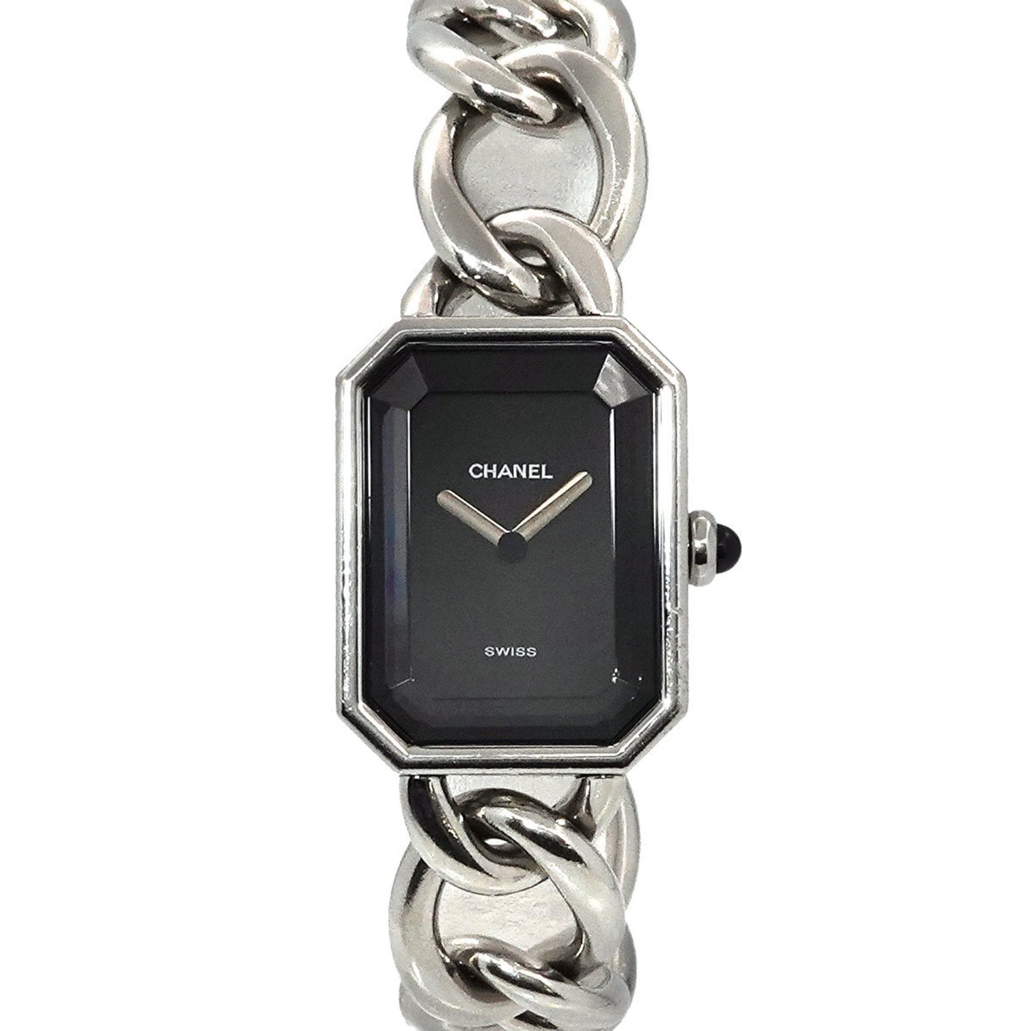 CHANEL Premiere M size H0452 Ladies watch Black quartz