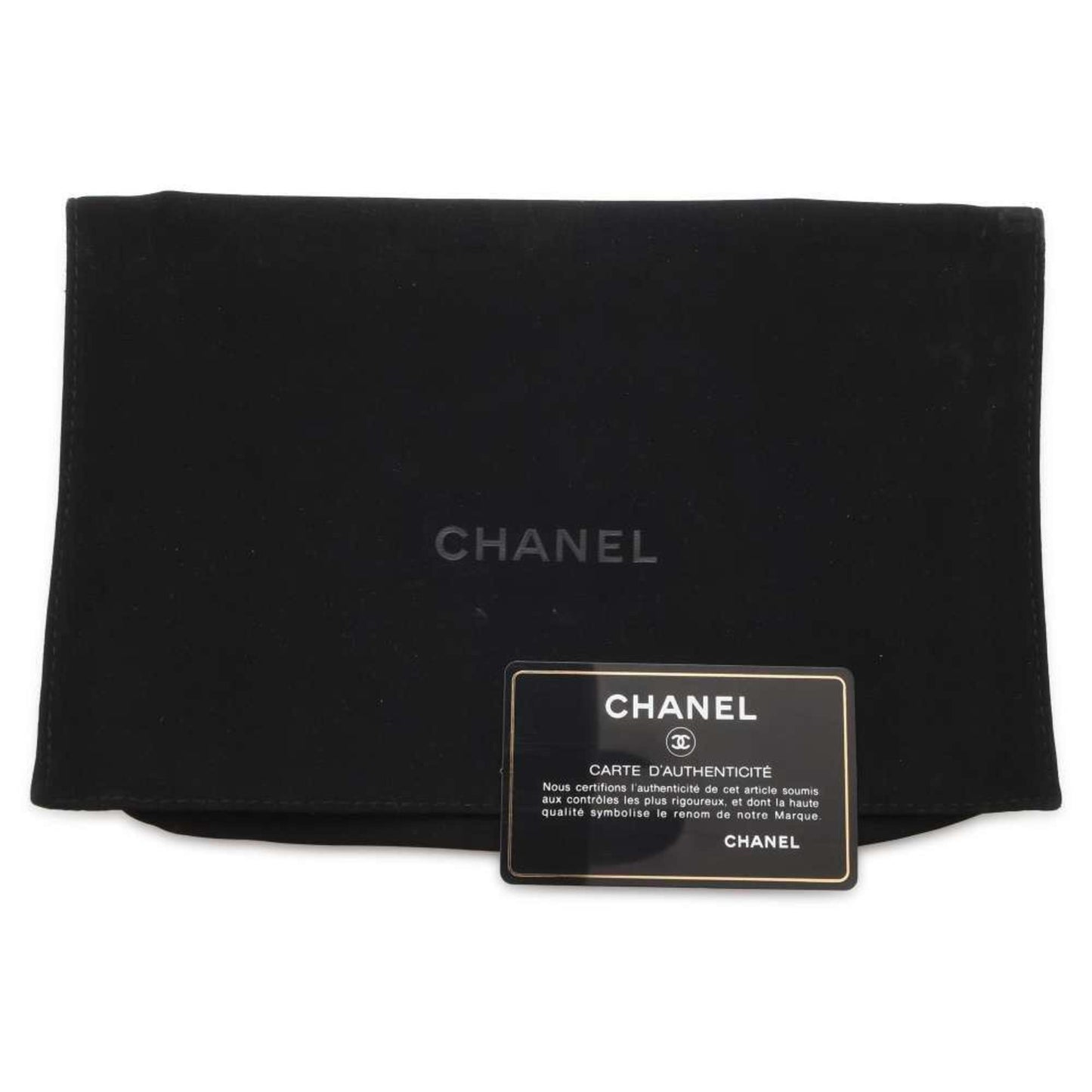 Chanel Chain Wallet Classic Matelasse Coco Mark Caviar Skin AP0250 CHANEL Black