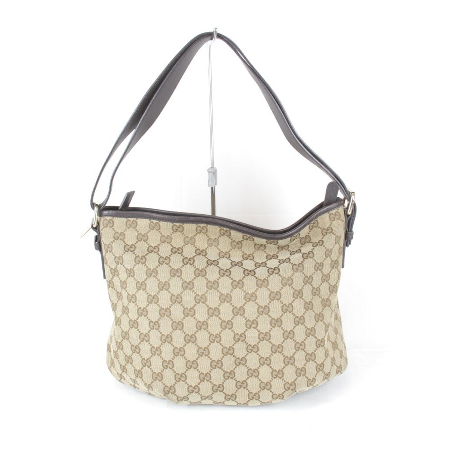 Gucci Brown Gg Canvas Shoulder Bag