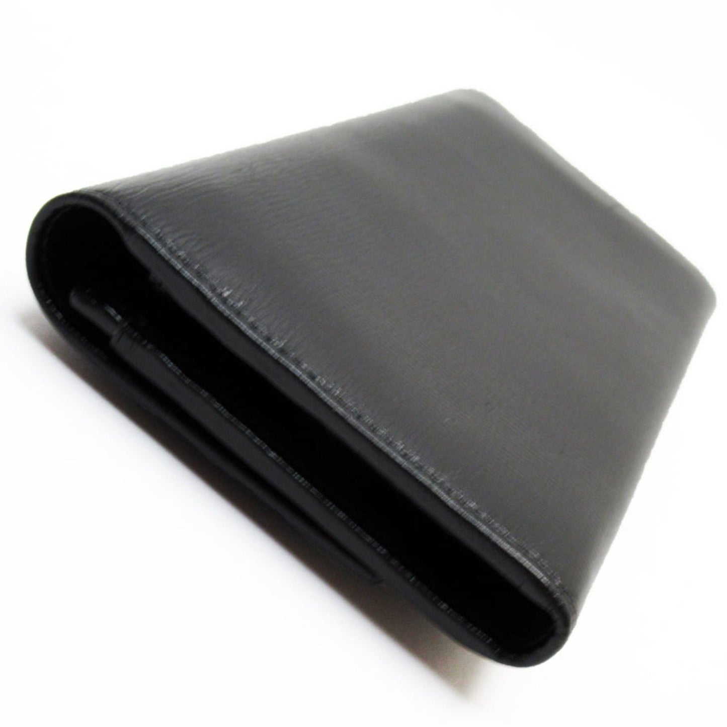 Gucci Black Leather Long Wallet (Bi-Fold)