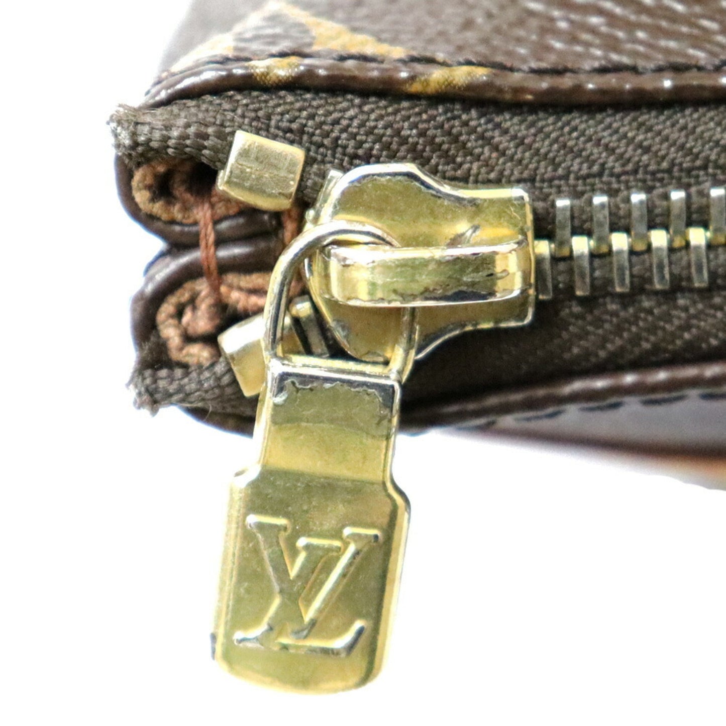 LOUIS VUITTON Shoulder Bag Brown Women's Monogram Canvas