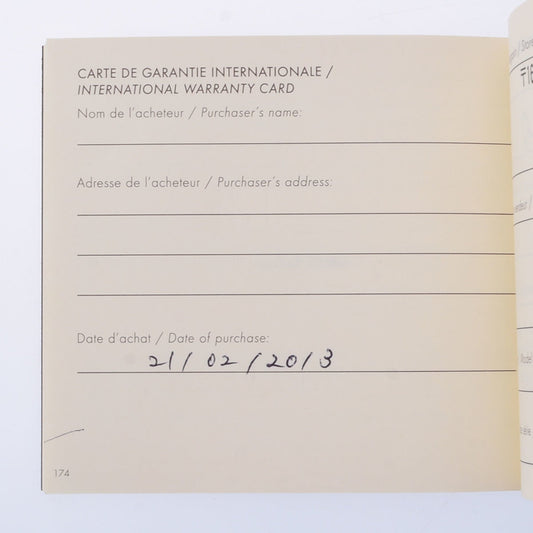 LOUIS VUITTON Tambour  Cup Regatta Chrono Q102D Men's SS/Rubber Watch Quartz Blue Dial