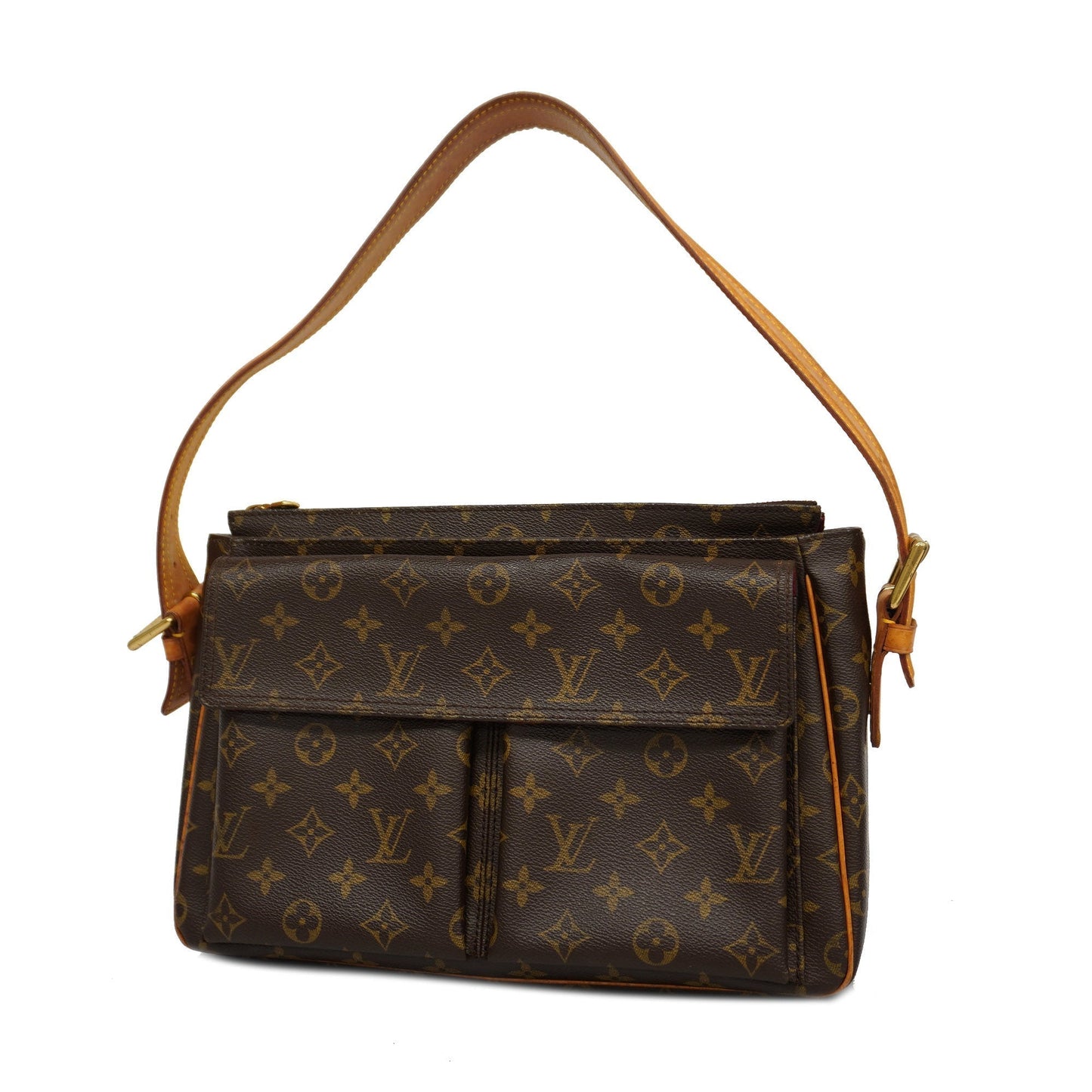 LOUIS VUITTONAuth  Monogram Viva Cite GM M51163 Women's Shoulder Bag