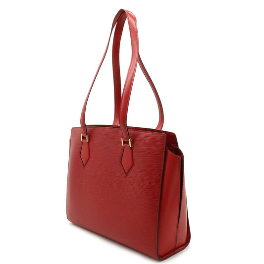 LOUIS VUITTON Epi Duplex Tote Bag Shoulder Castilian Red M52427