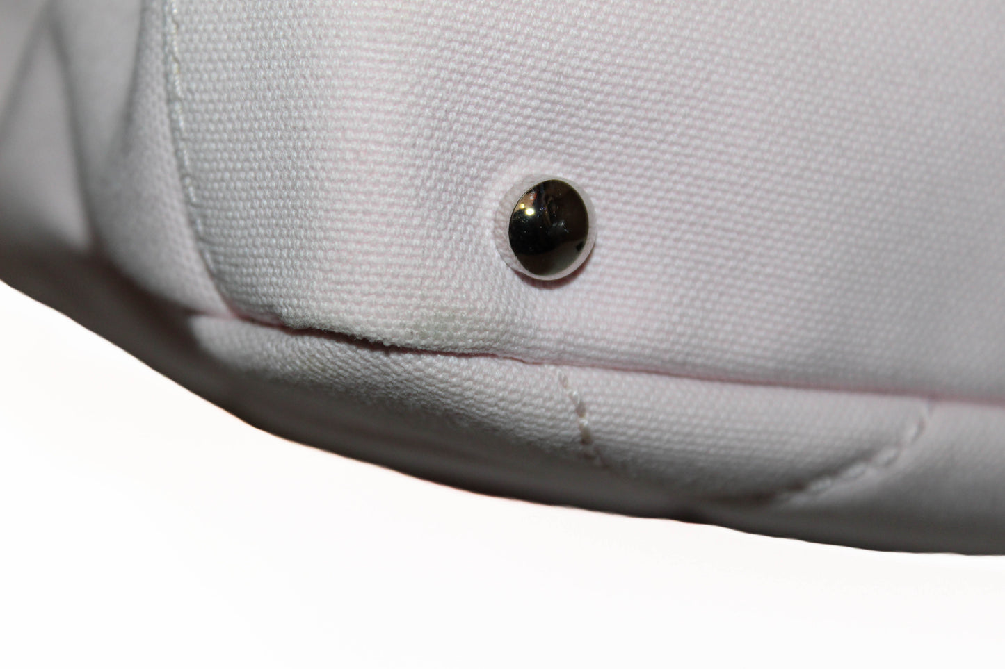 Chanel Pink Biarritz Canvas Leather Tote