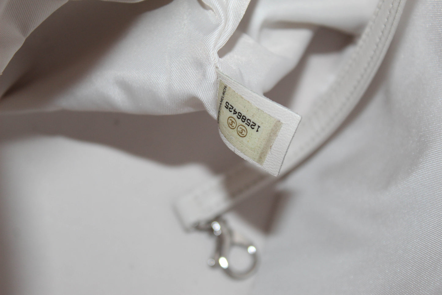 Chanel Pink Biarritz Canvas Leather Tote