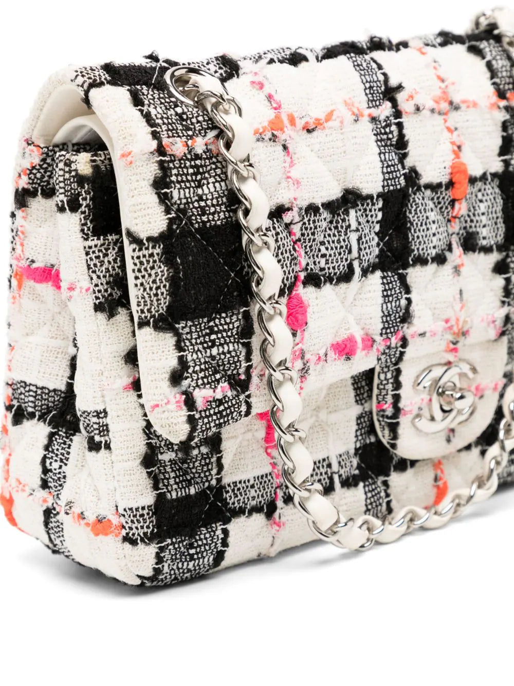 Medium Tweed Double Flap