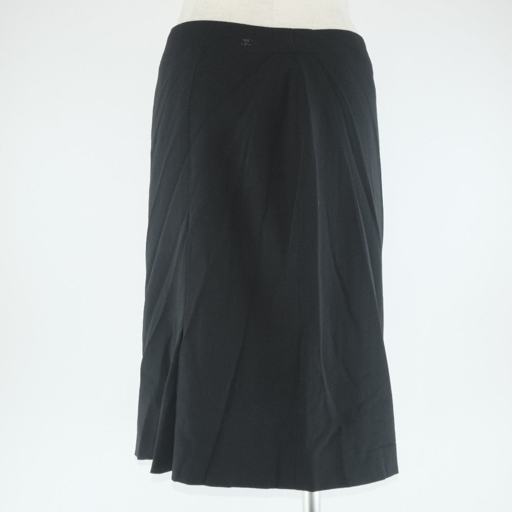CHANEL skirt P24940V08903 wool black 38