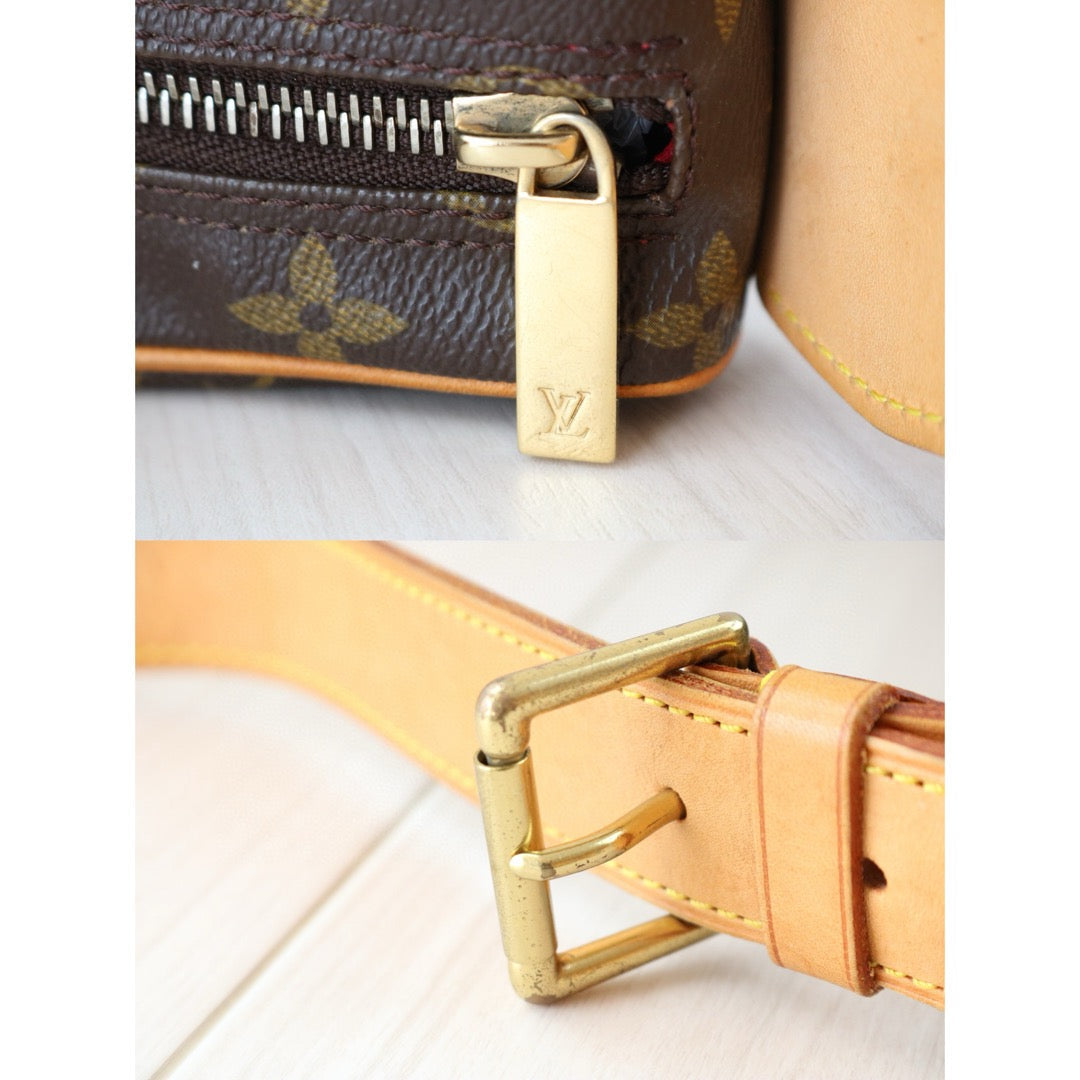 Good ( Rank AB)｜LV Monogram Pochette Croissant MM Shoulder Bag｜S24101107
