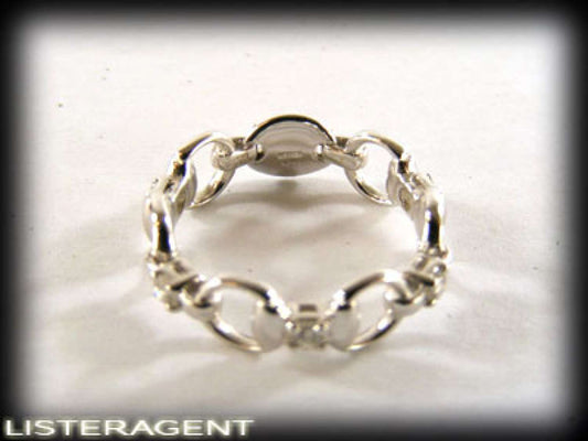 GUCCI RING HORSEBIT IN 18KT WHITE GOLD AND DIAMONDS