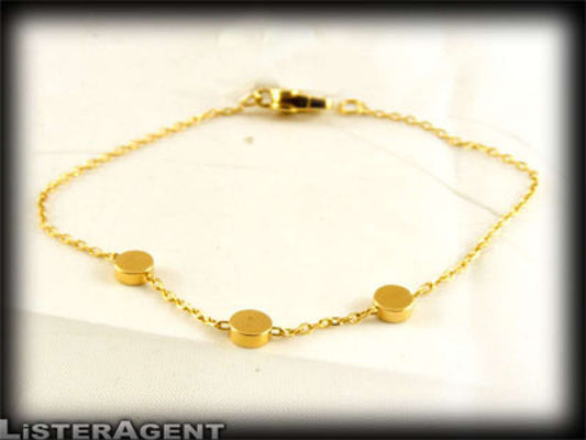 GUCCI BRACELET FLATCHAIN IN 18KT YELLOW GOLD