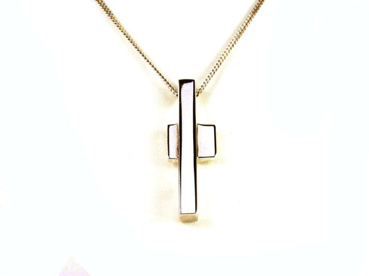 GUCCI NECKLACE CROSS IN 925 SILVER