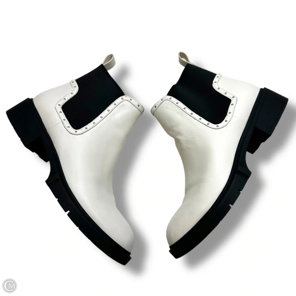 Boots Designer By Coach In White, Size: 11
