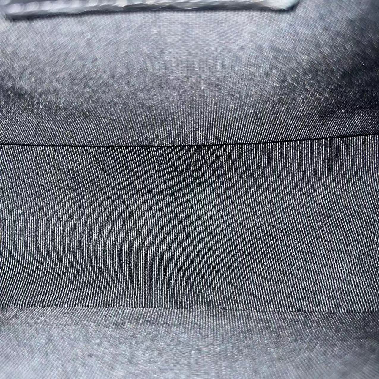 *2020 Receipt* Caviar Old Medium 25CM Chevron Black Silver Hardware Series 29