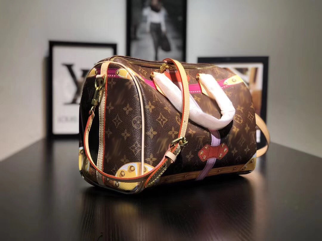 LB158   Damier Azur,Monogram
