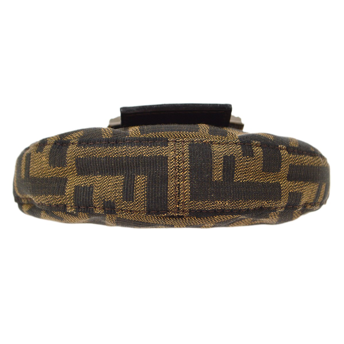 FENDI Zucca Mini Hand Bag Brown 39762