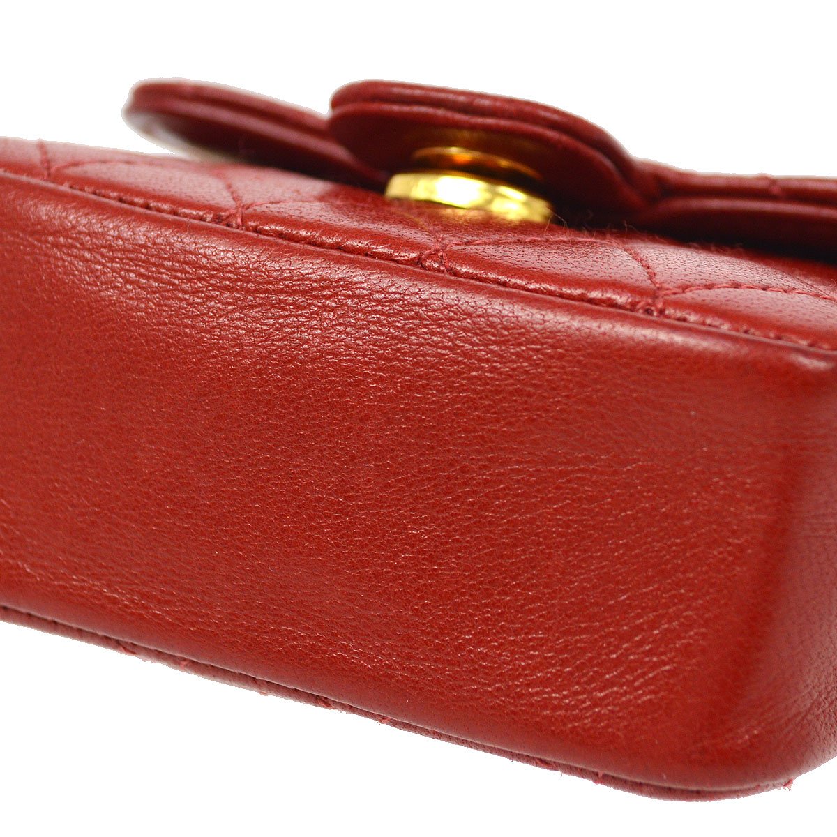 CHANEL 1990s Lambskin Belt Bag Micro
