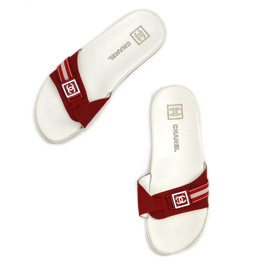 Chanel Spring 2006 Sport Line Sandals Shoes #36