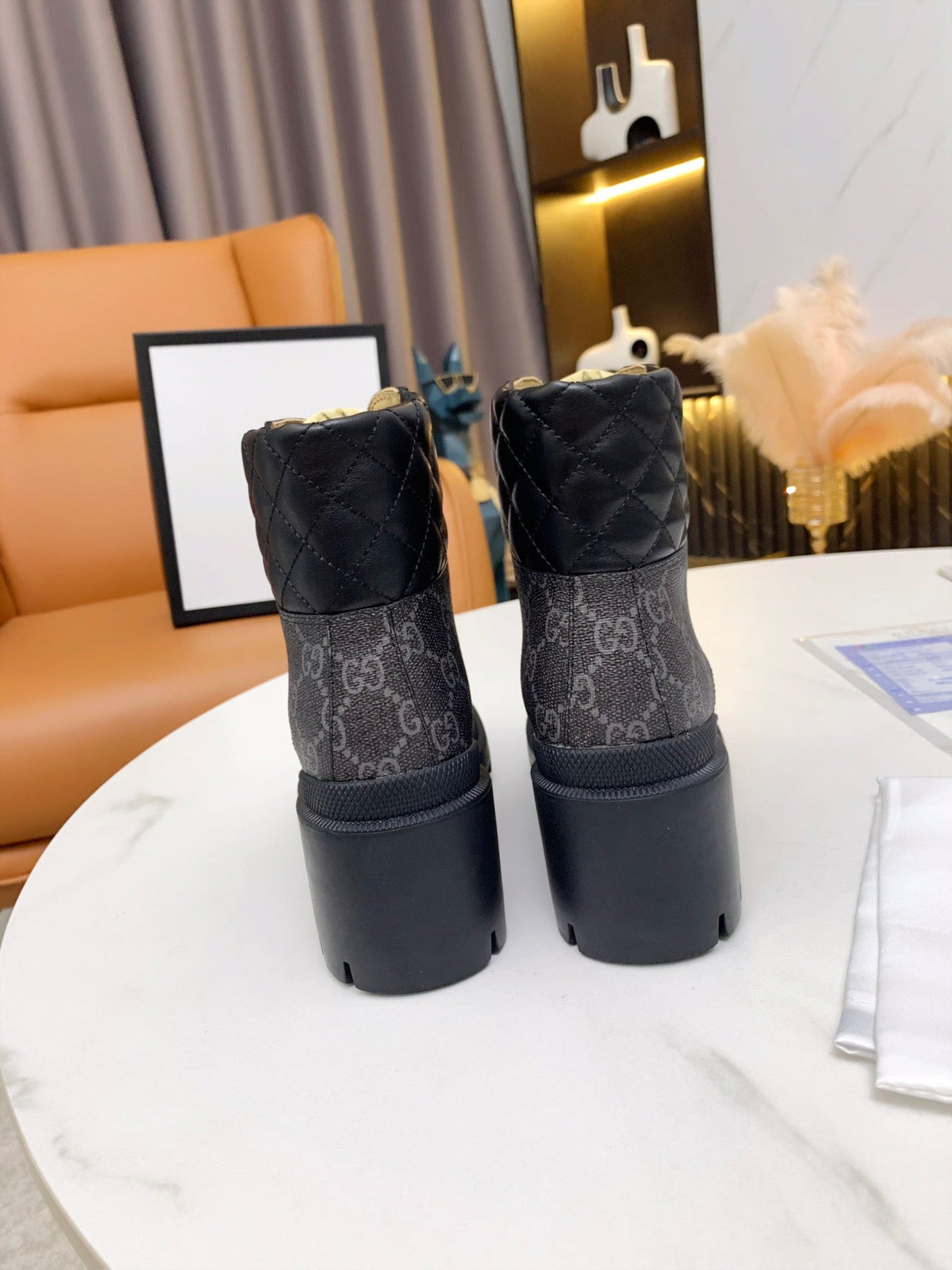 SE675  Size 4-11   Heels:6cm Material: Cowhide  Lining: Cowhide Sole: Rubber