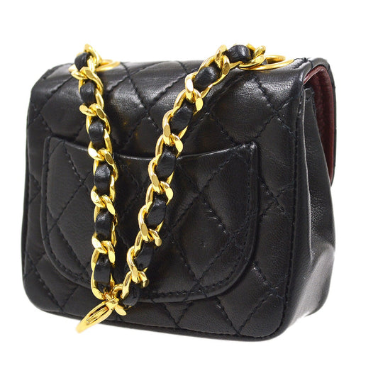 CHANEL 1990s Micro bag Charm