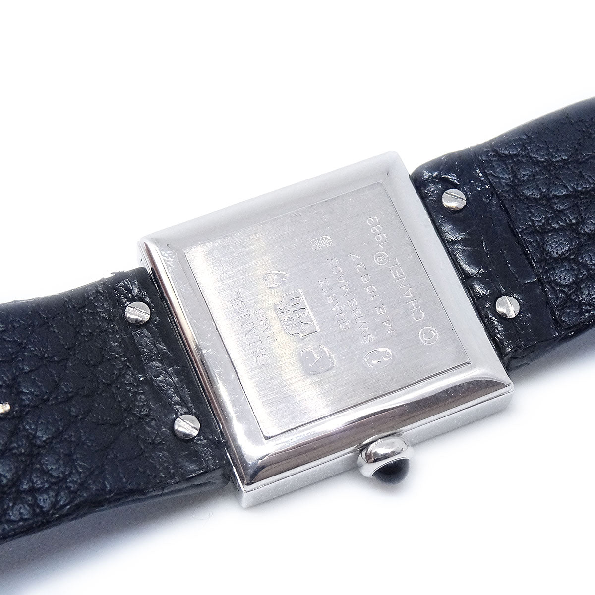 CHANEL 1989 Matelasse Watch 18KWG Diamond