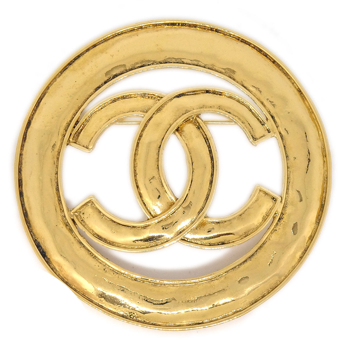 CHANEL 1994 Brooch Pin Gold 94777