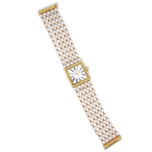 CHANEL 1989 Mademoiselle Watch 18KYG #M 22131