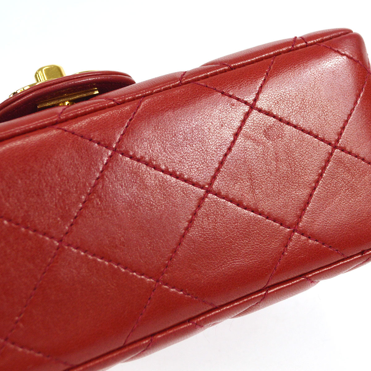 CHANEL 1994-1996 Mini Border Flap Handbag 45615