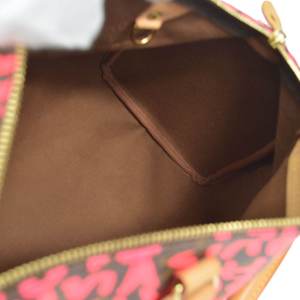 LOUIS VUITTON SPEEDY 30 HANDBAG MONOGRAM GRAFFITI FUCHSIA M93704