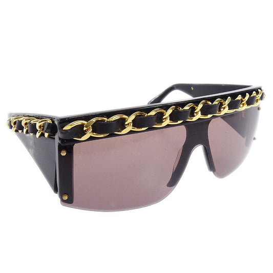 Chanel 1992 Fall Runway Chain Shield Sunglasses