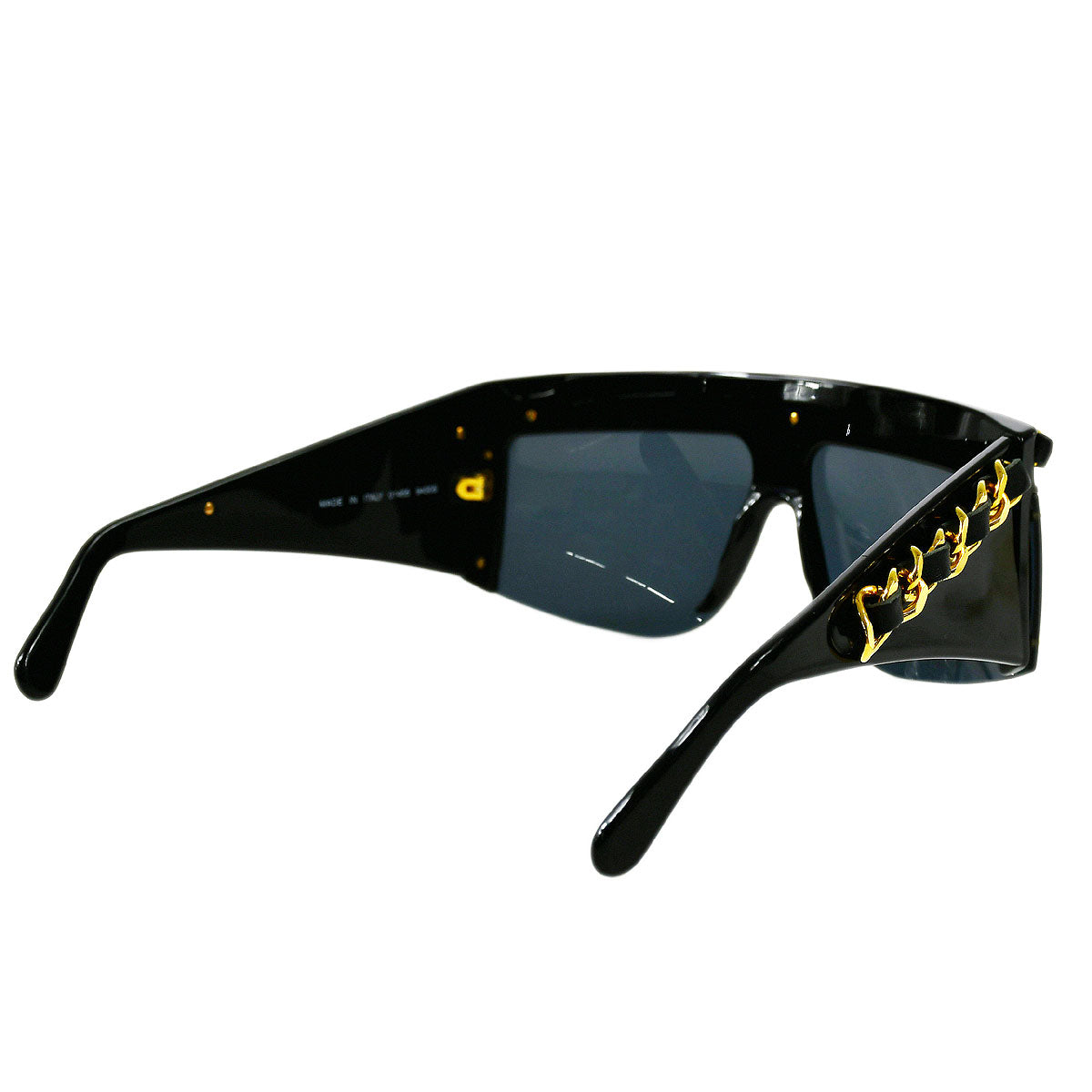Chanel 1992 Fall Runway Chain Shield Sunglasses