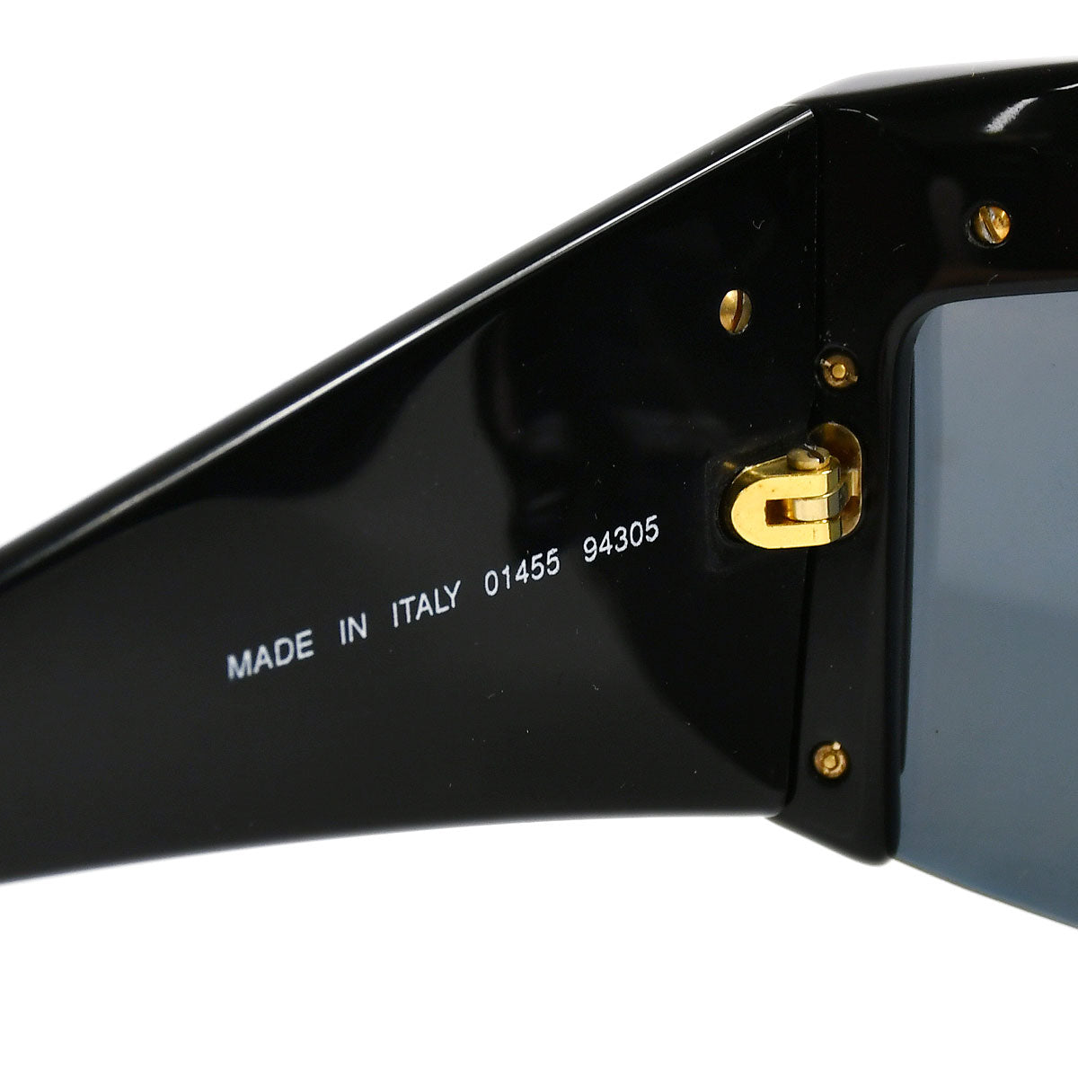 Chanel 1992 Fall Runway Chain Shield Sunglasses