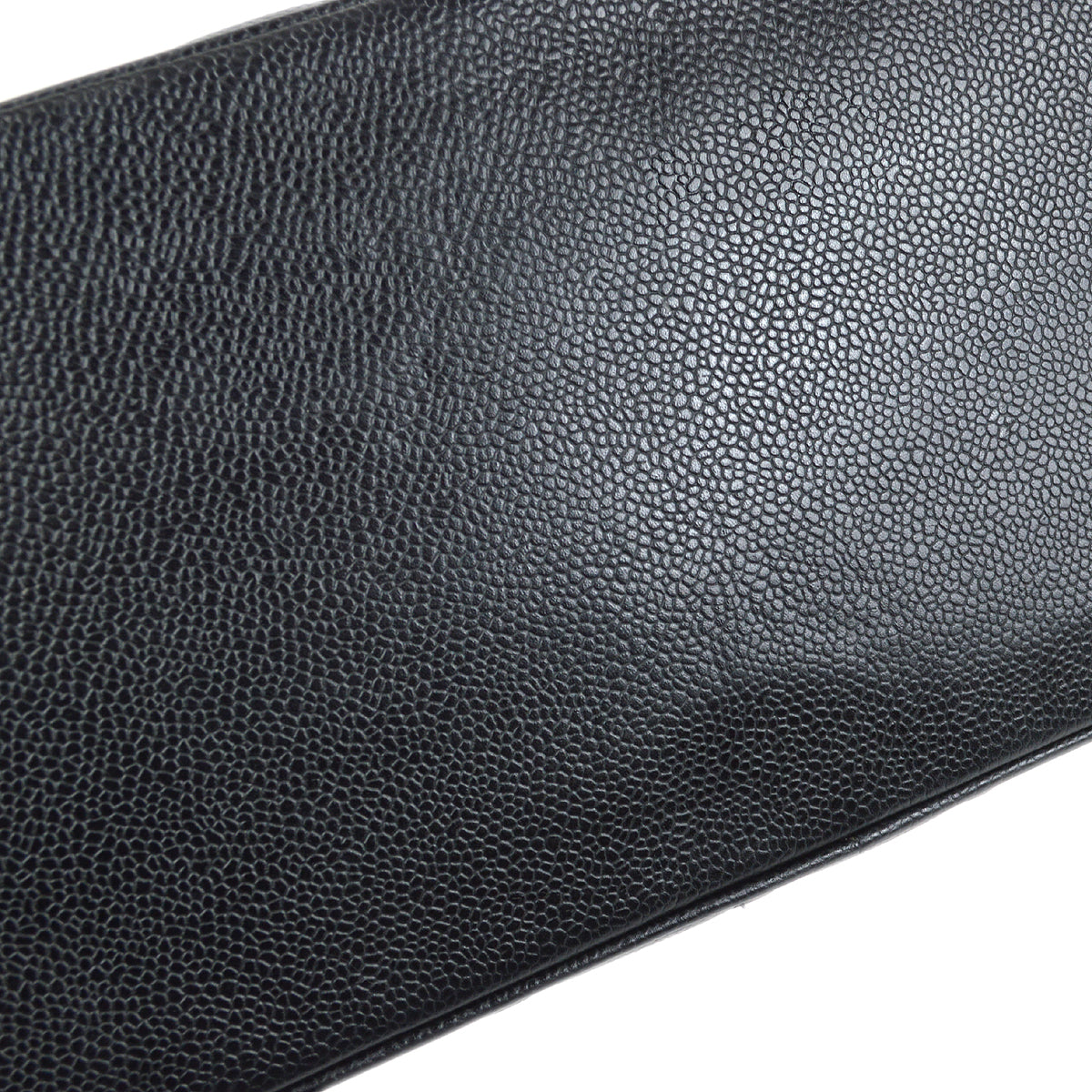 CHANEL 2000-2001 Medallion Tote Black Caviar 97414