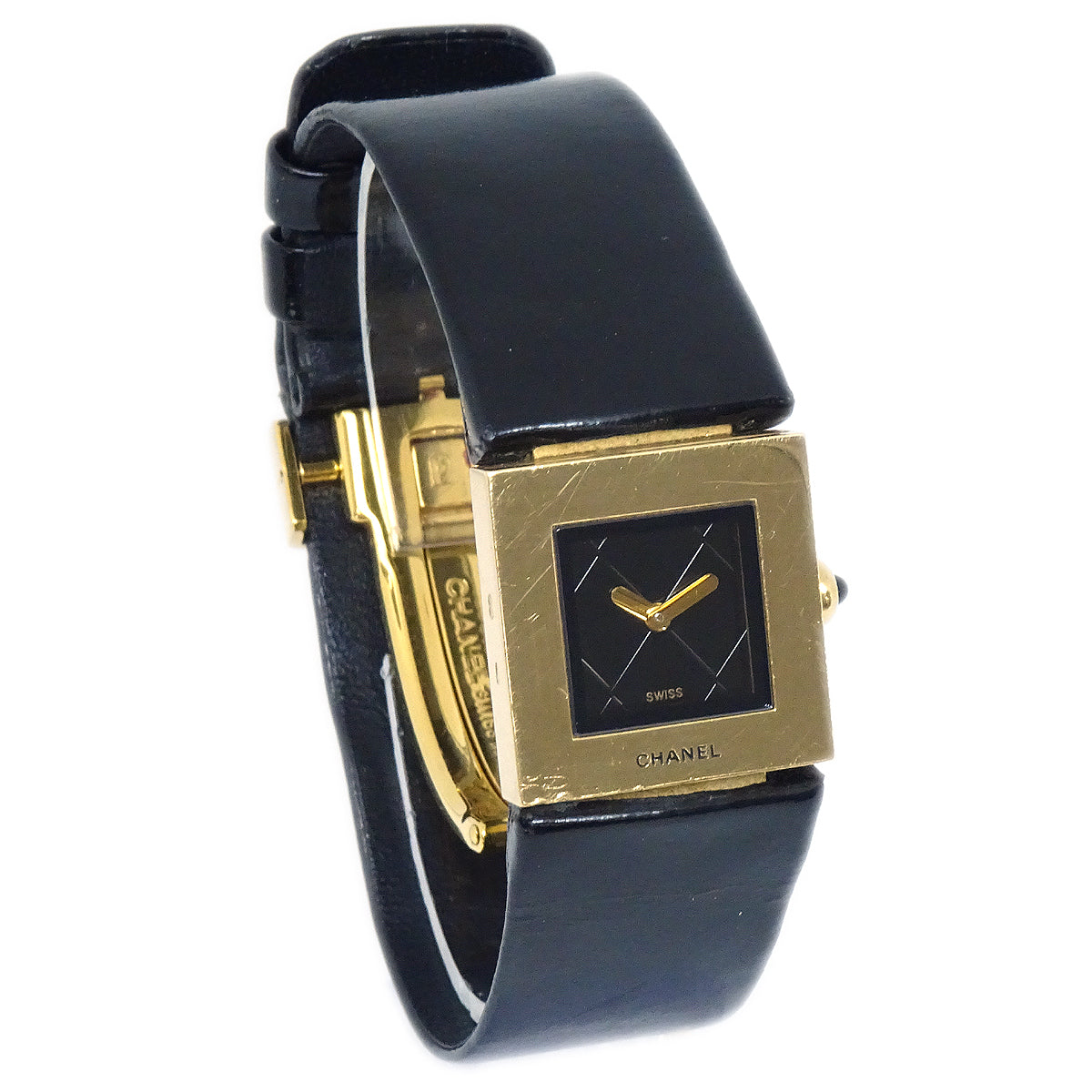 Chanel 1993 Matelasse Watch 18KYG