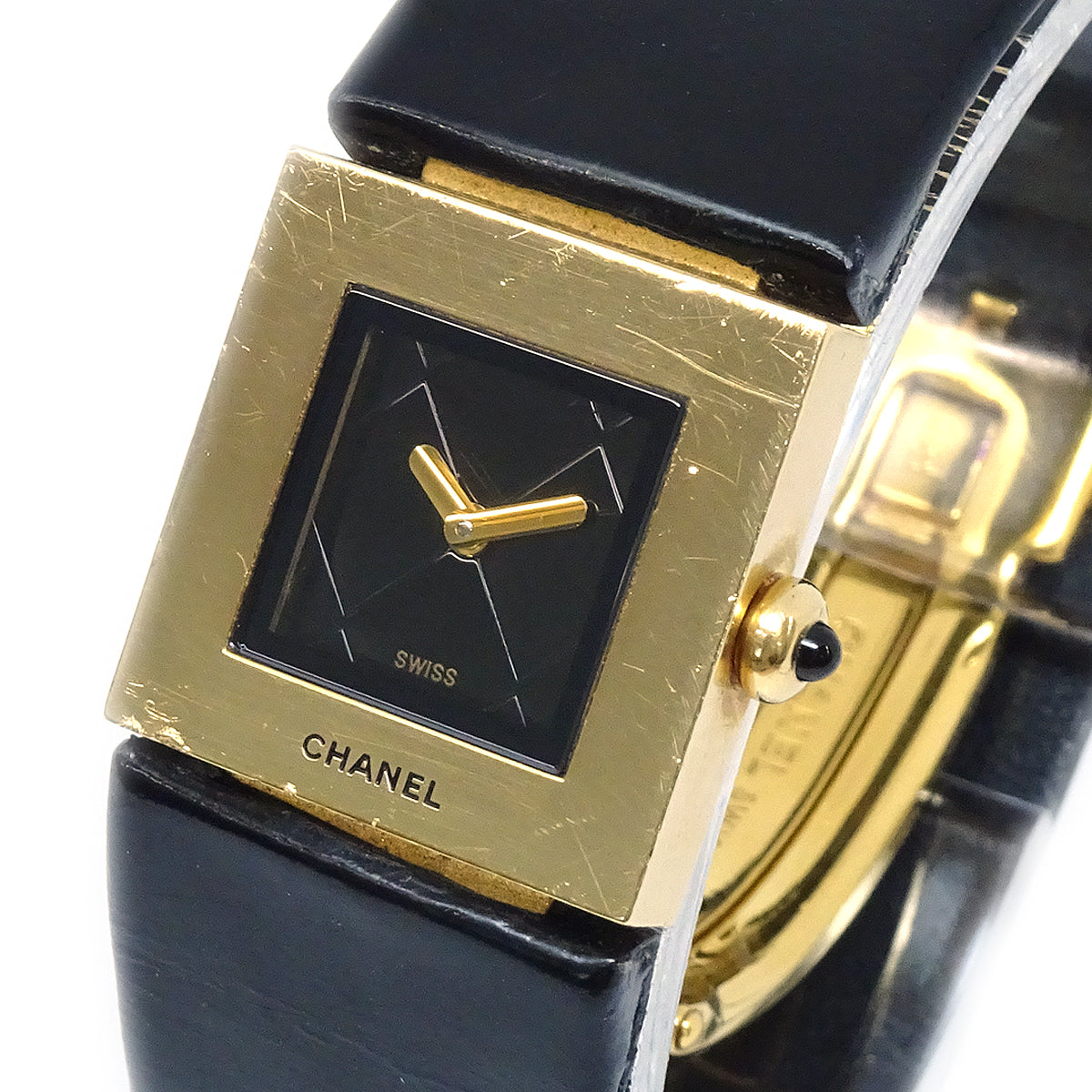 Chanel 1993 Matelasse Watch 18KYG