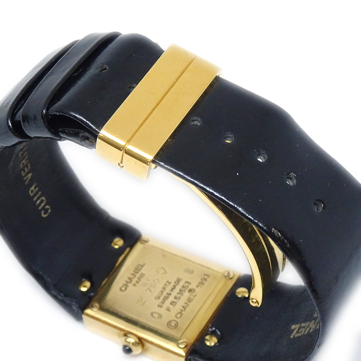 Chanel 1993 Matelasse Watch 18KYG