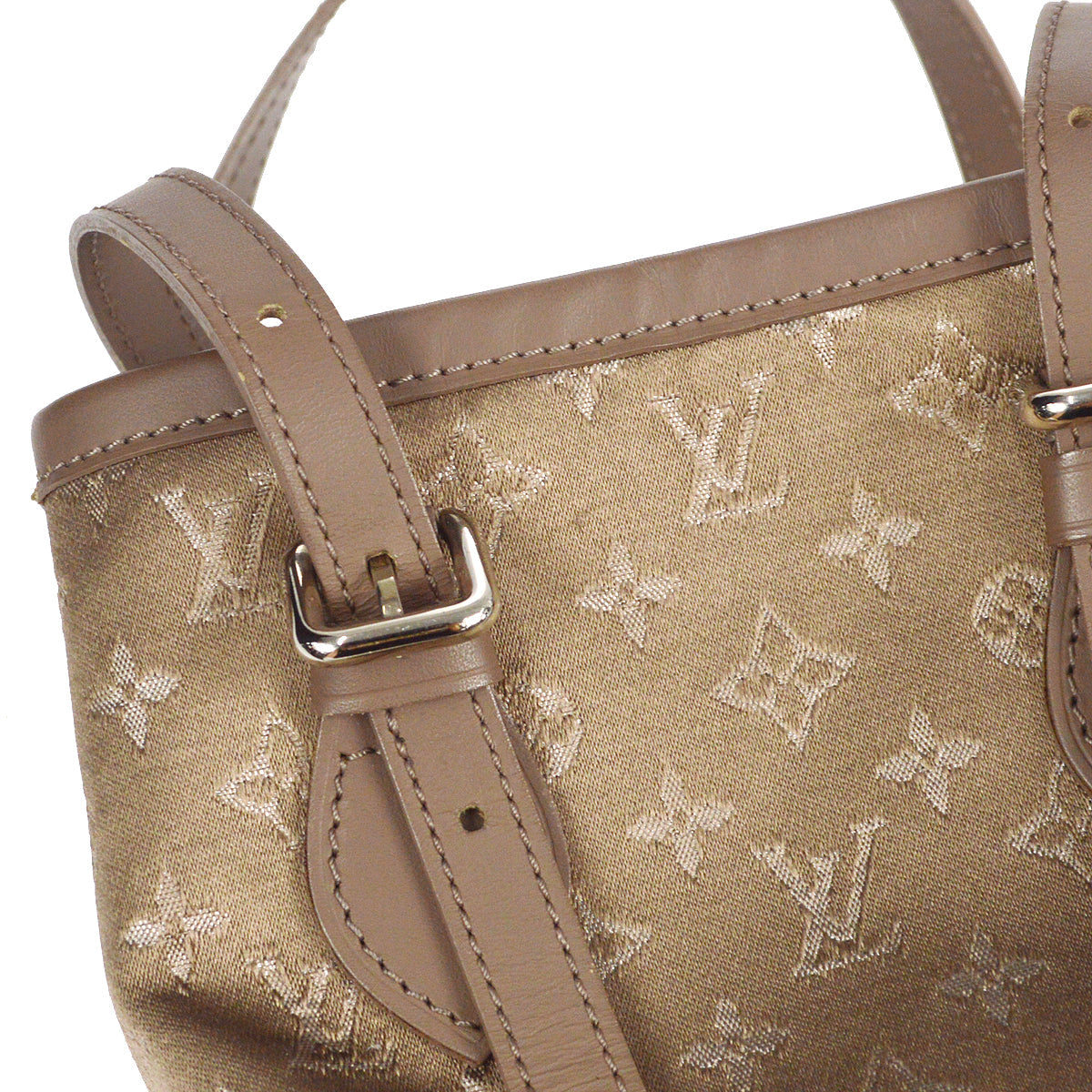 Louis Vuitton 2001 Monogram Satin Little Bucket M92145