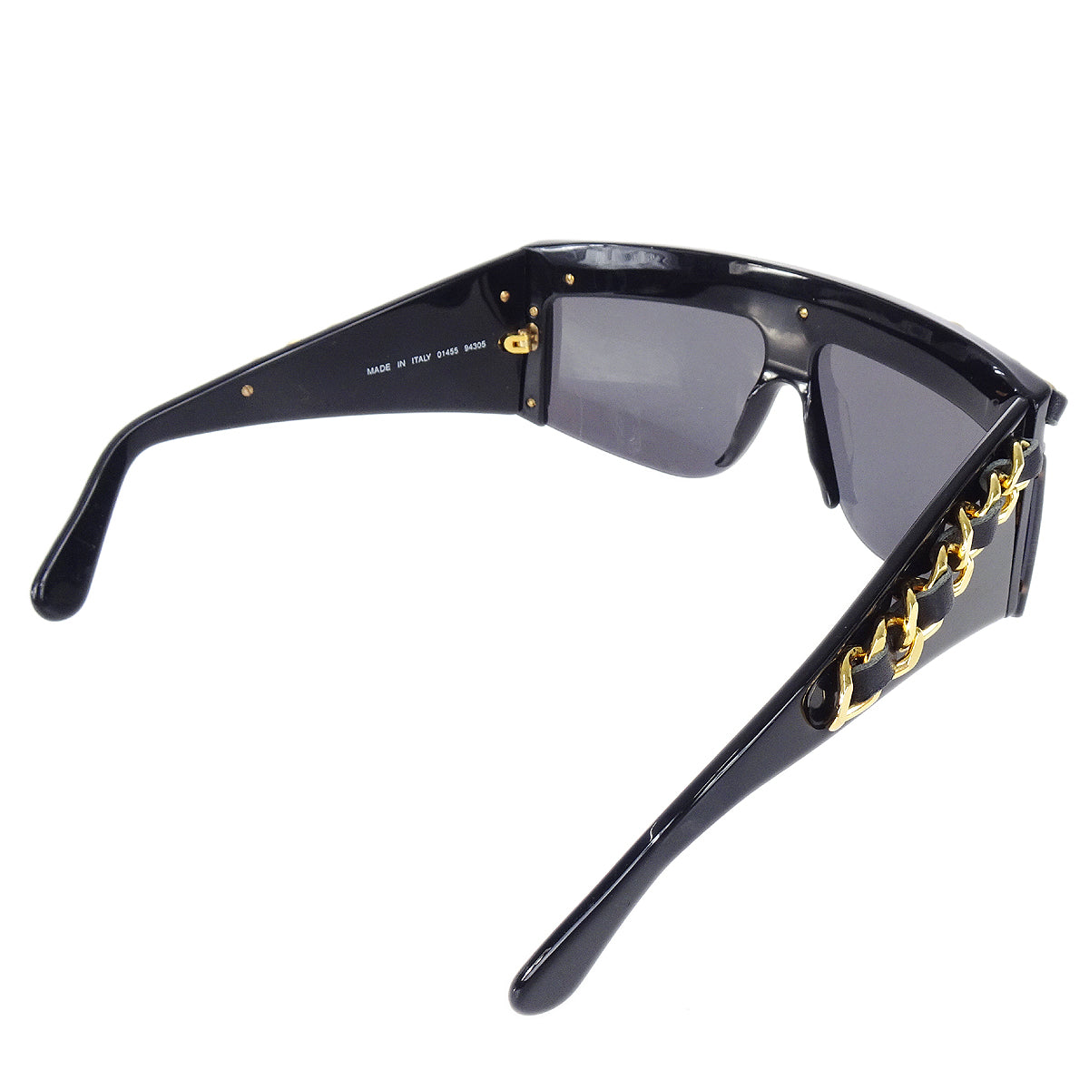 Chanel 1992 Fall Runway Chain Shield Sunglasses