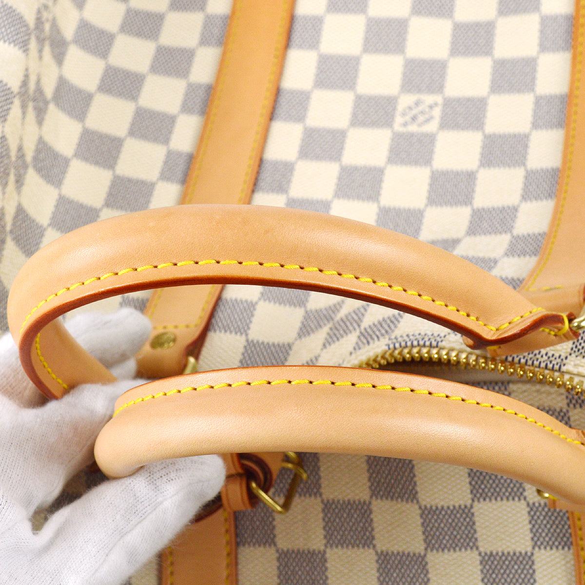 Louis Vuitton 2009 Keepall Bandouliere 55 Damier Azur N41429