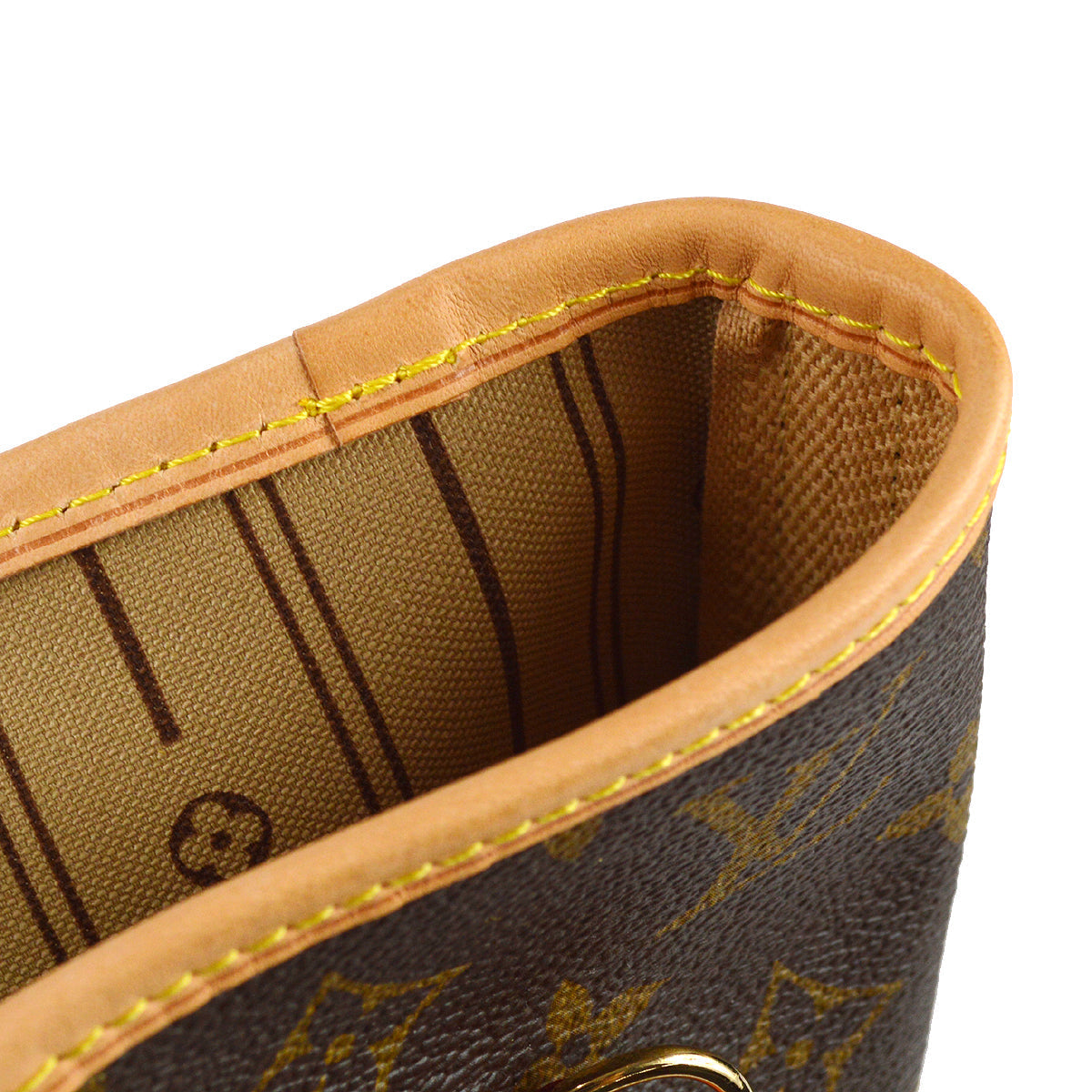 Louis Vuitton Neverfull MM Shoulder Tote Bag Monogram M40156