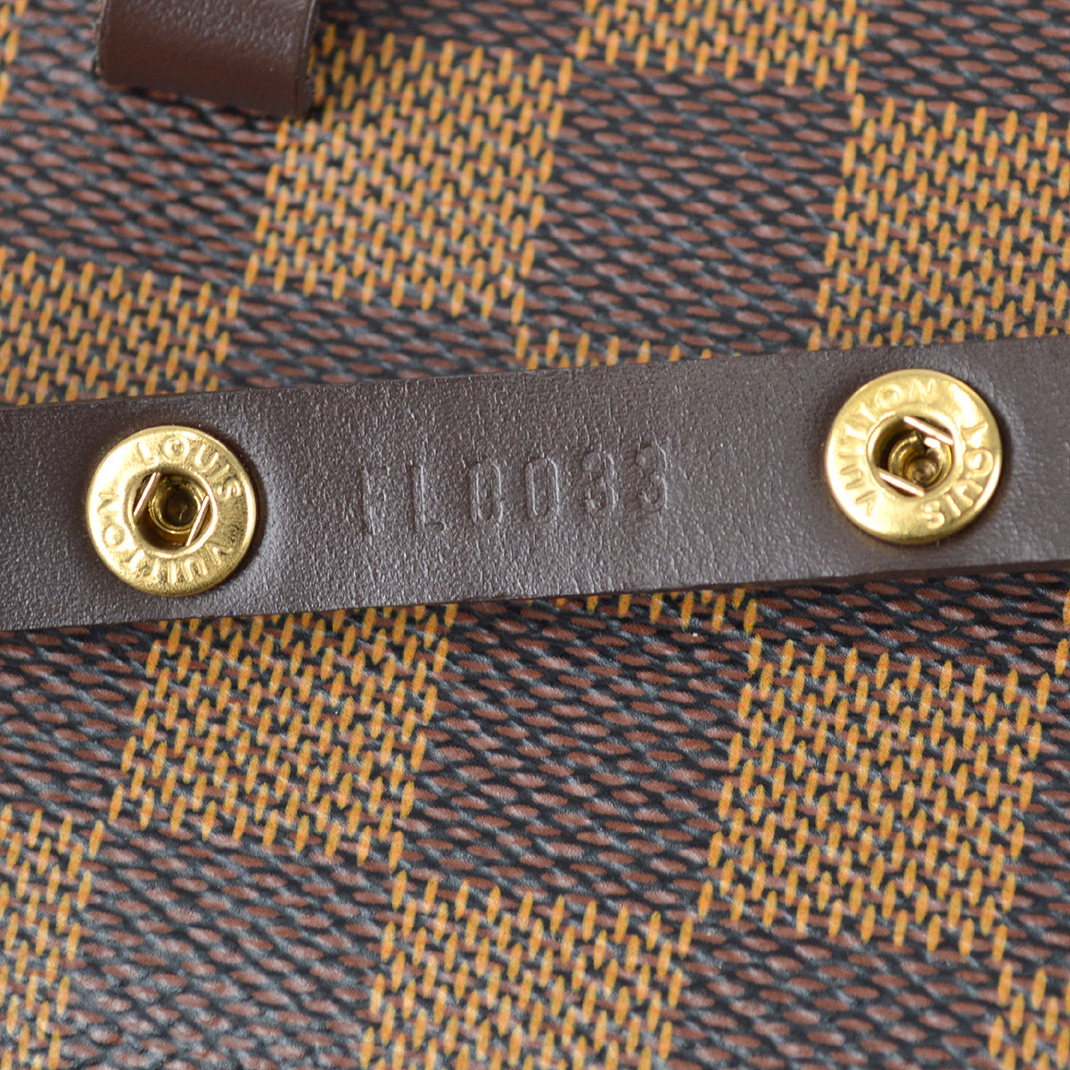Louis Vuitton 2000s Damier Pochette Florentine #XS N51856