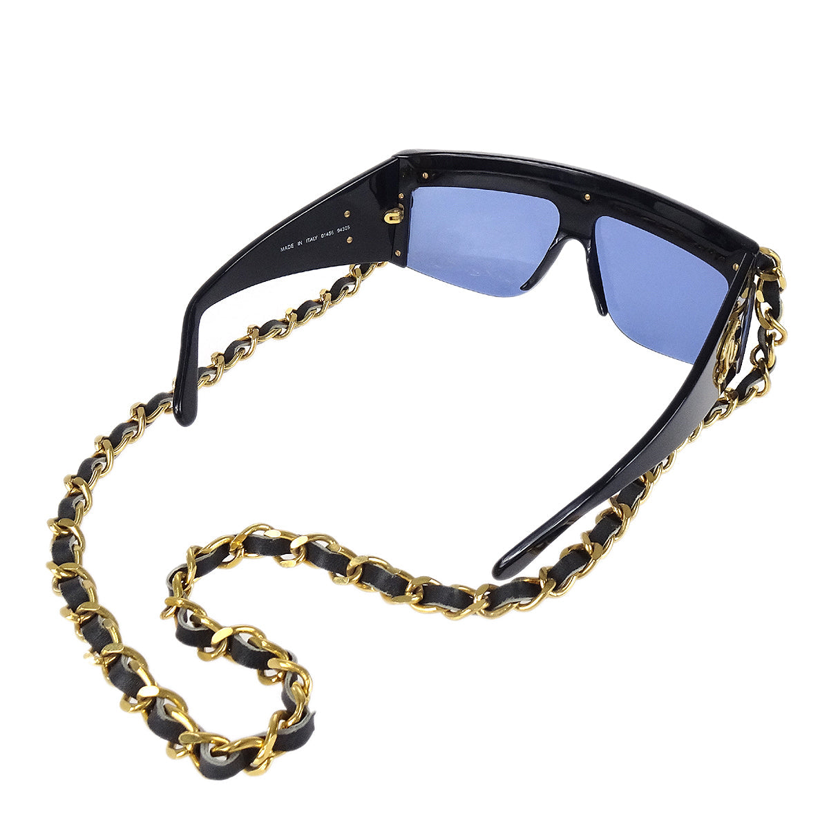 Chanel 1992 Fall Runway Chain Shield Sunglasses