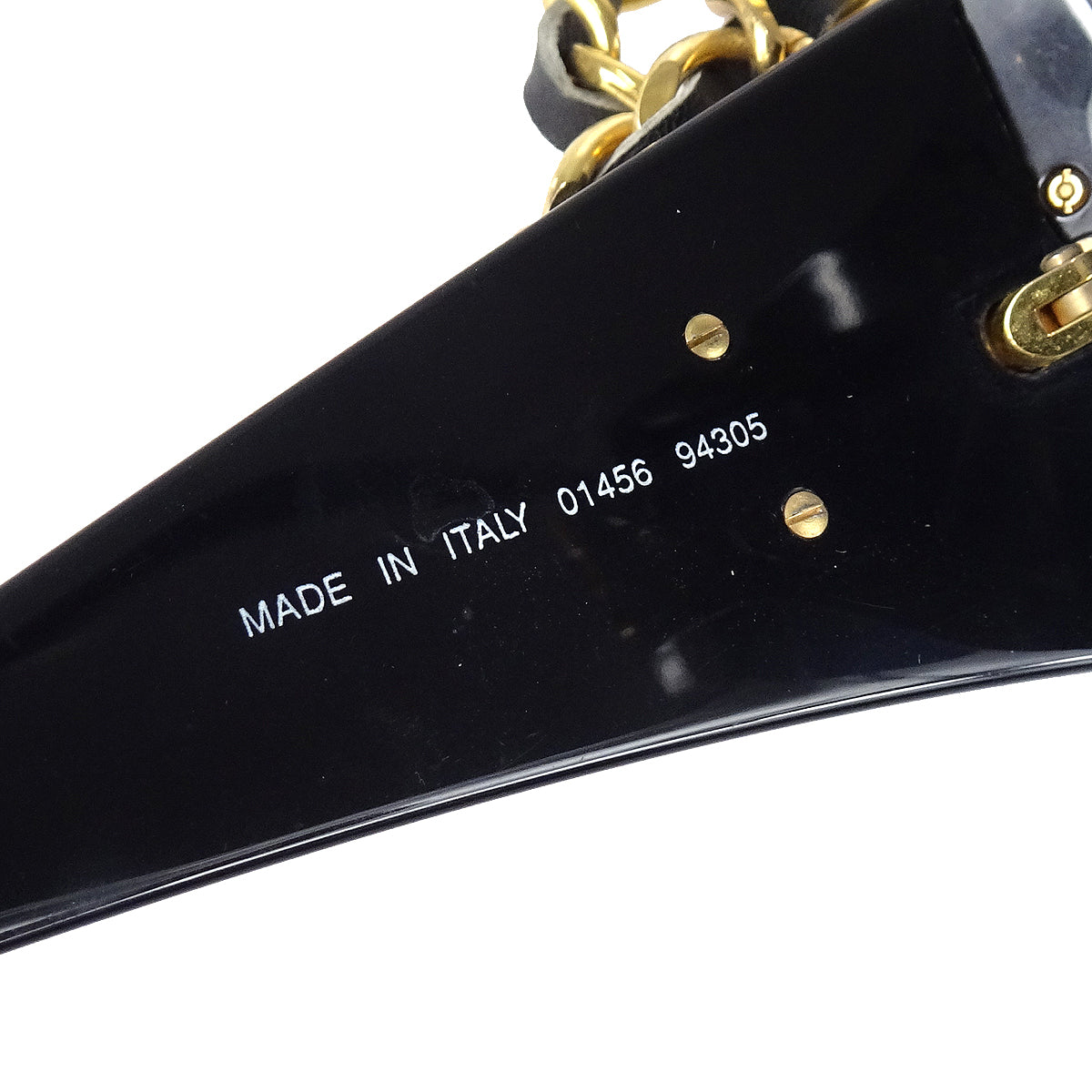 Chanel 1992 Fall Runway Chain Shield Sunglasses