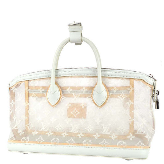 Louis Vuitton 2012 Monogram Transparent Lockit East West Handbag M40701