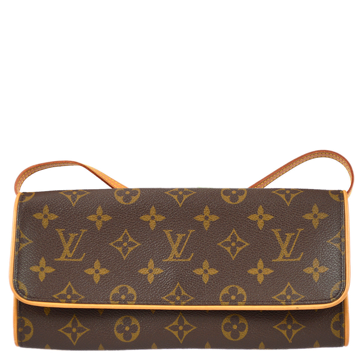 Louis Vuitton 1999 Monogram Pochette Twin GM M51852