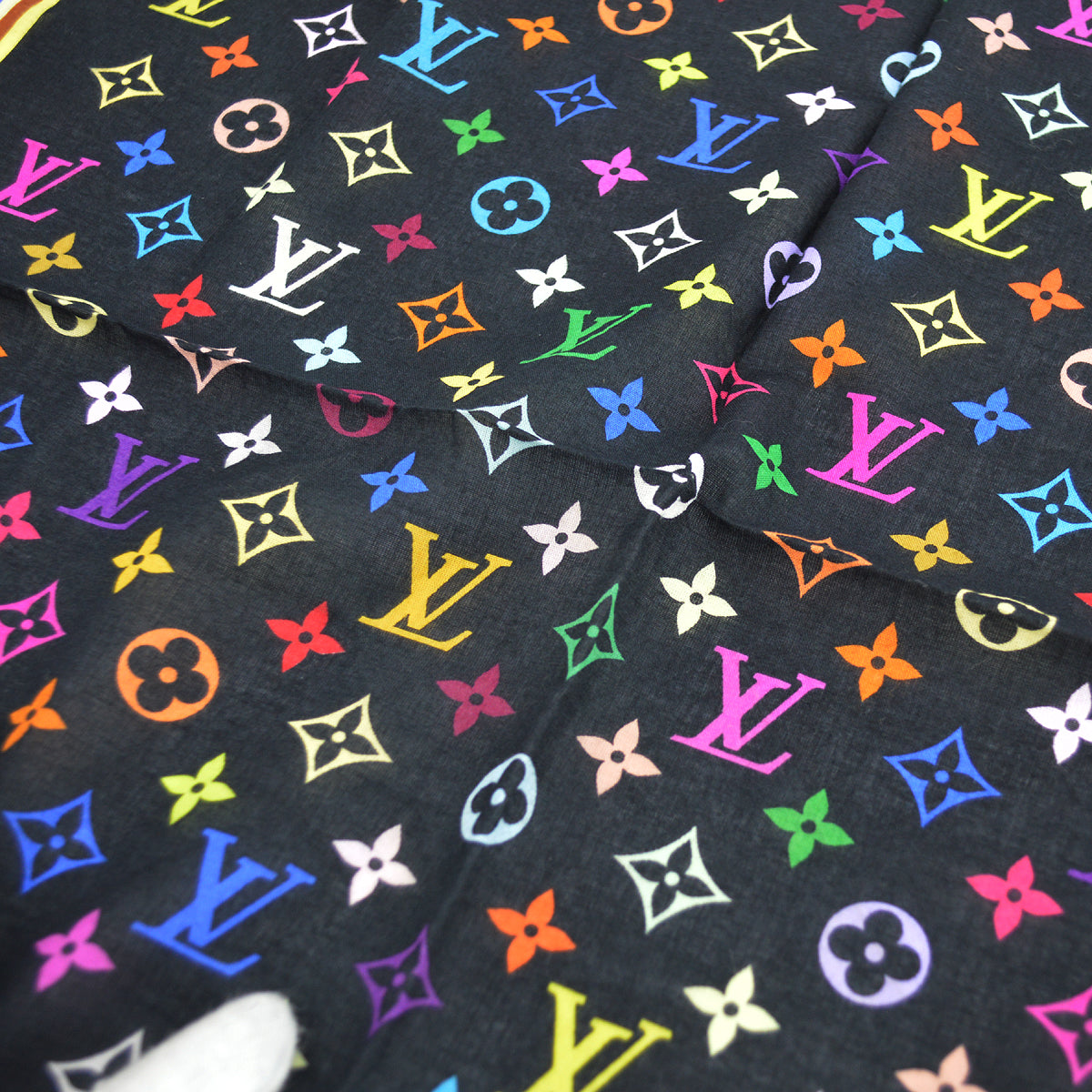Louis Vuitton Cotton Scarf 55 Multicolor M71912