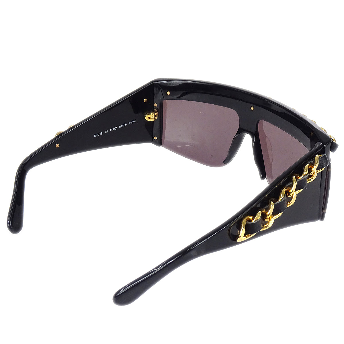 Chanel 1992 Fall Runway Chain Shield Sunglasses